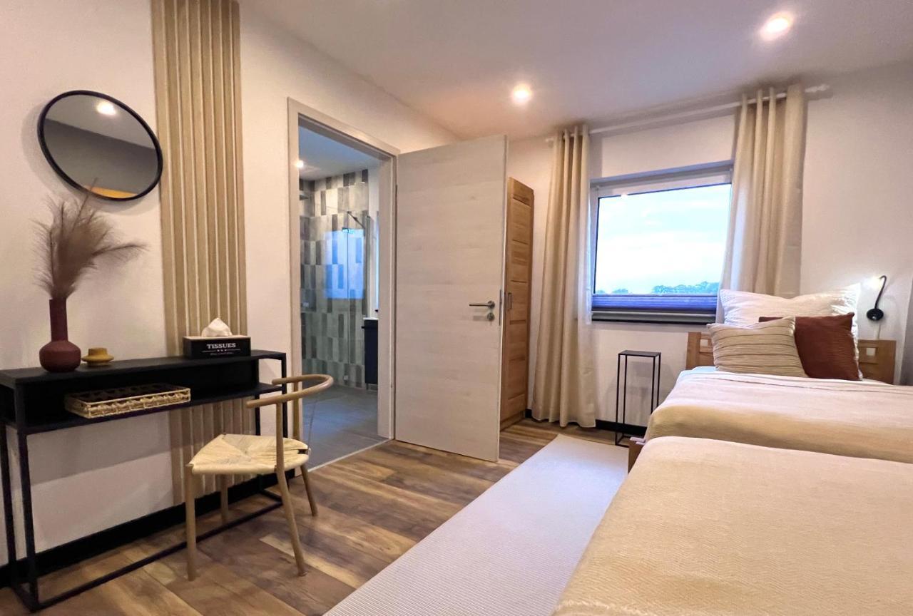 Grosse Wohnung Wellness + Sauna + Netflix Petershagen Esterno foto