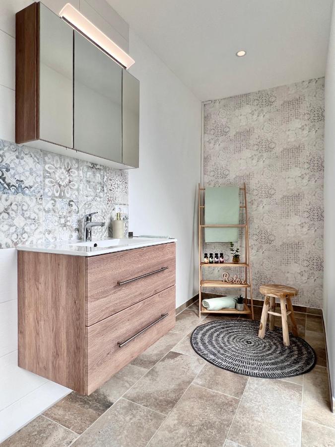 Grosse Wohnung Wellness + Sauna + Netflix Petershagen Esterno foto