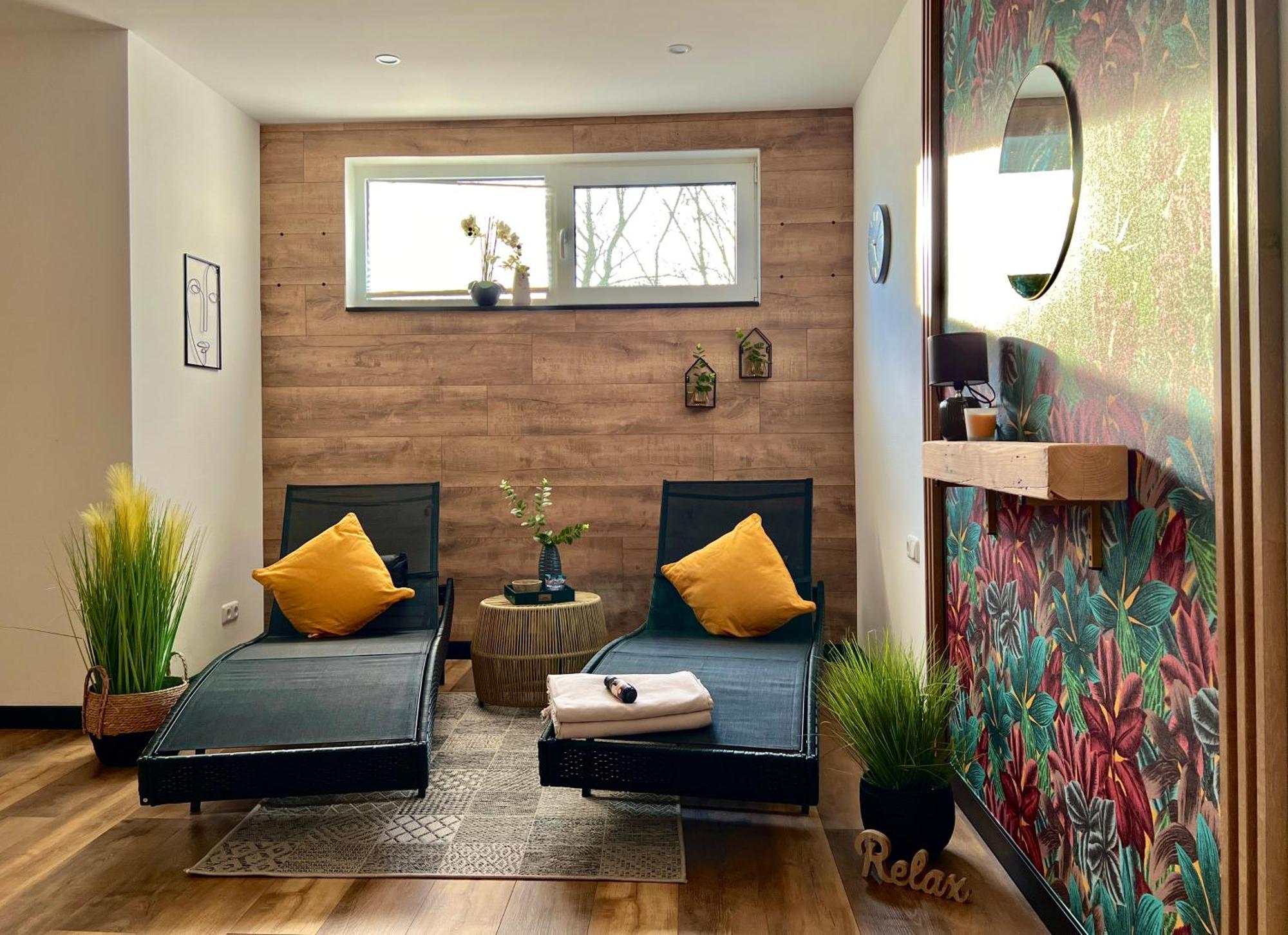 Grosse Wohnung Wellness + Sauna + Netflix Petershagen Esterno foto